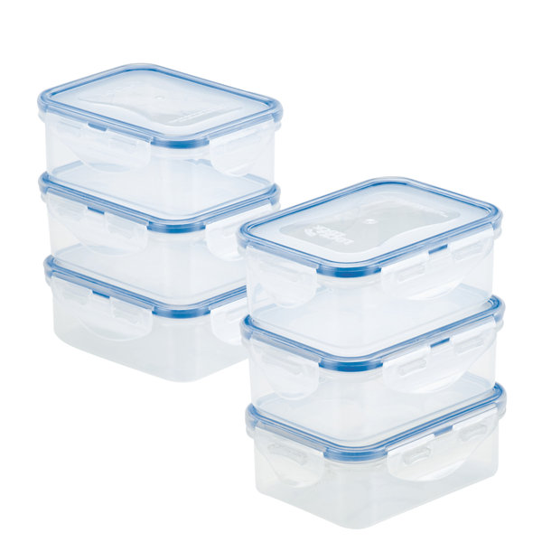 LocknLock Easy Essentials™ Food Storage Container Set of 6 & Reviews